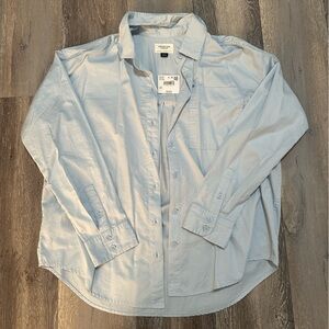 AE oversized button up